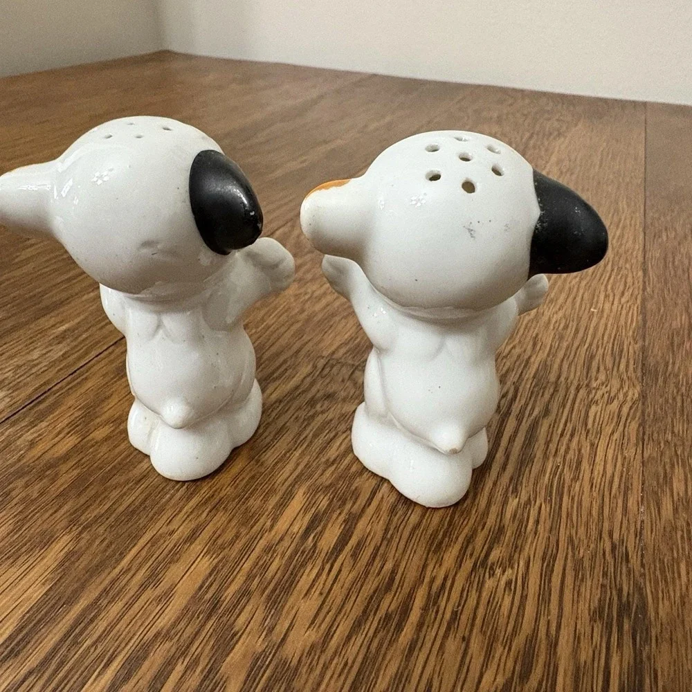 Bonzo Dog Vintage Salt and Pepper Shakers Made in Japan